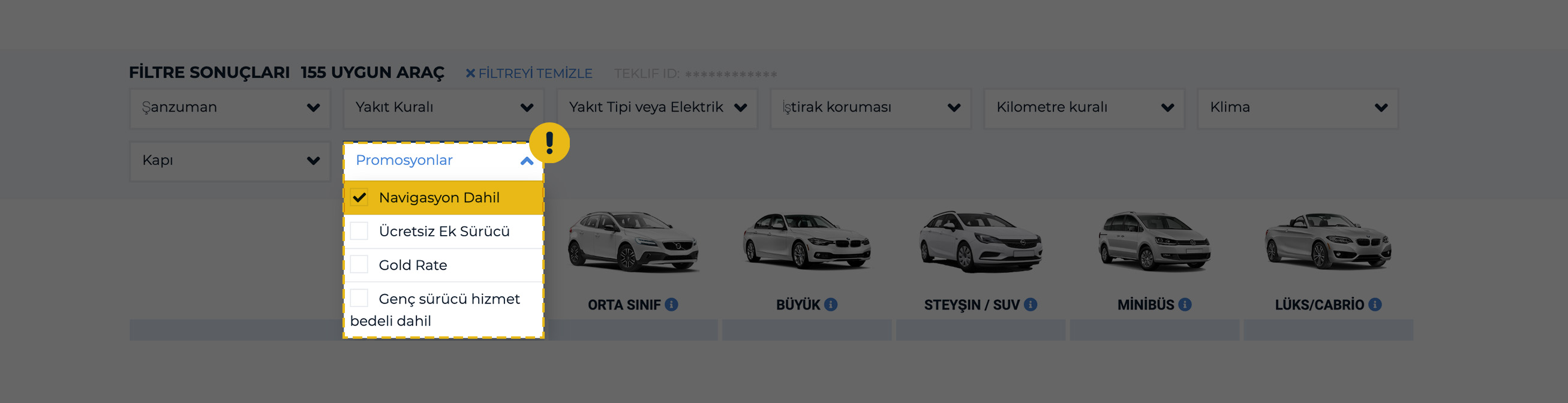 GPS/Navigasyon dahil