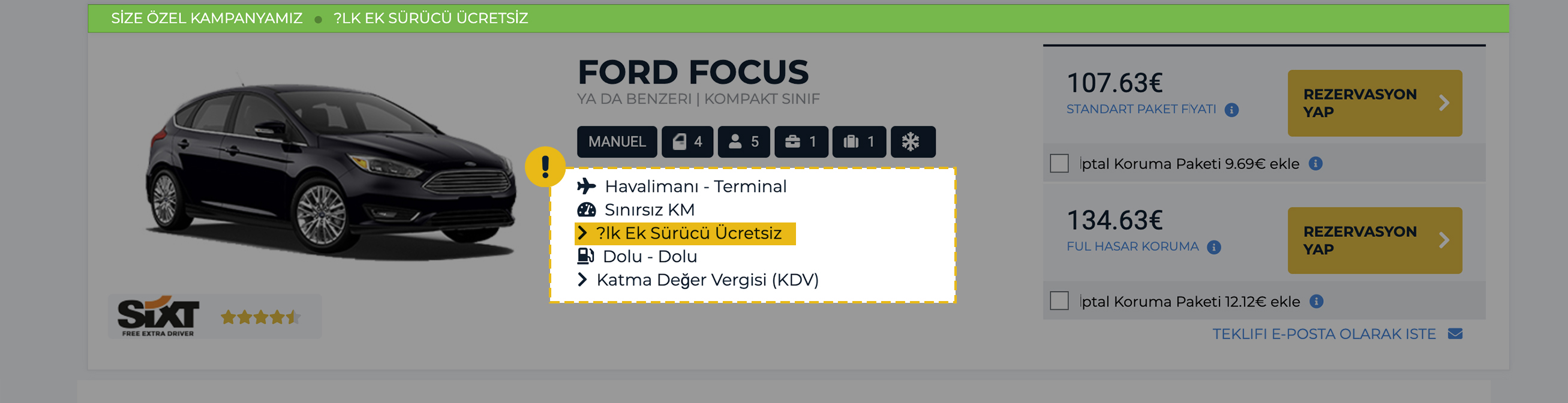 Ücretsiz Ek Sürücü Fırsatları